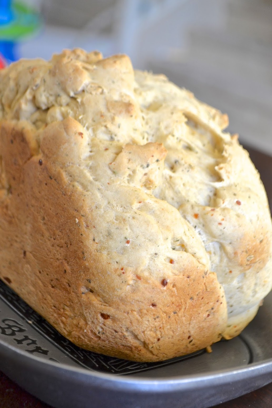 The Newfangled Housewife Italian Herb Bread