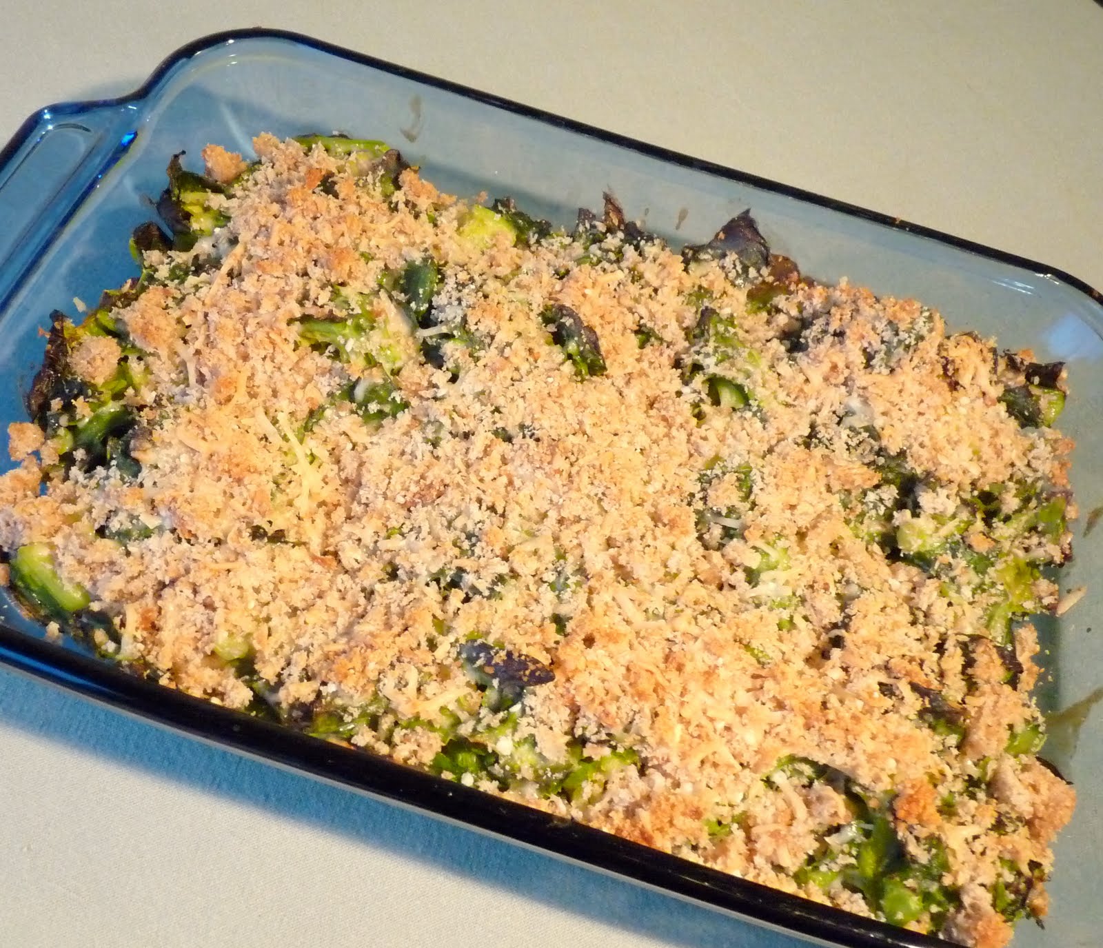 Seasonal Ontario Food Brussels Sprouts au Gratin