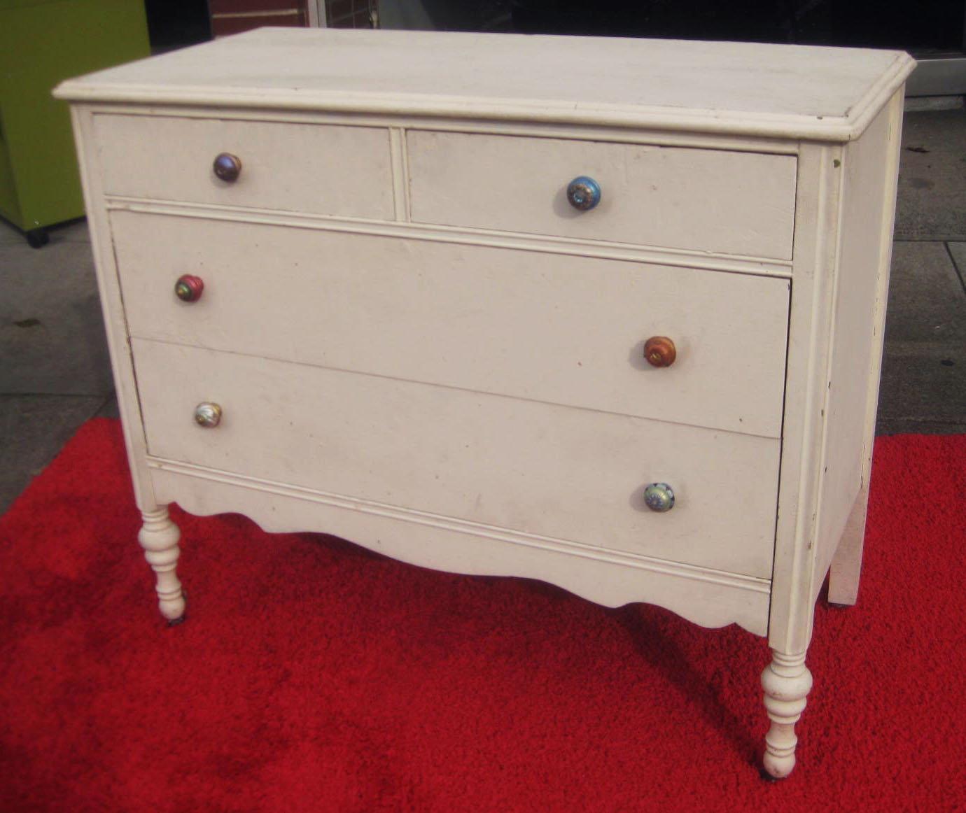 Uhuru Furniture Collectibles Sold Dresser With Fun Knobs 60