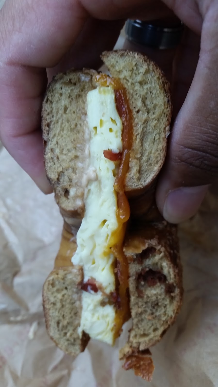 Taste Test Einstein Bros. Bagels French Toast Sandwich Chow Down