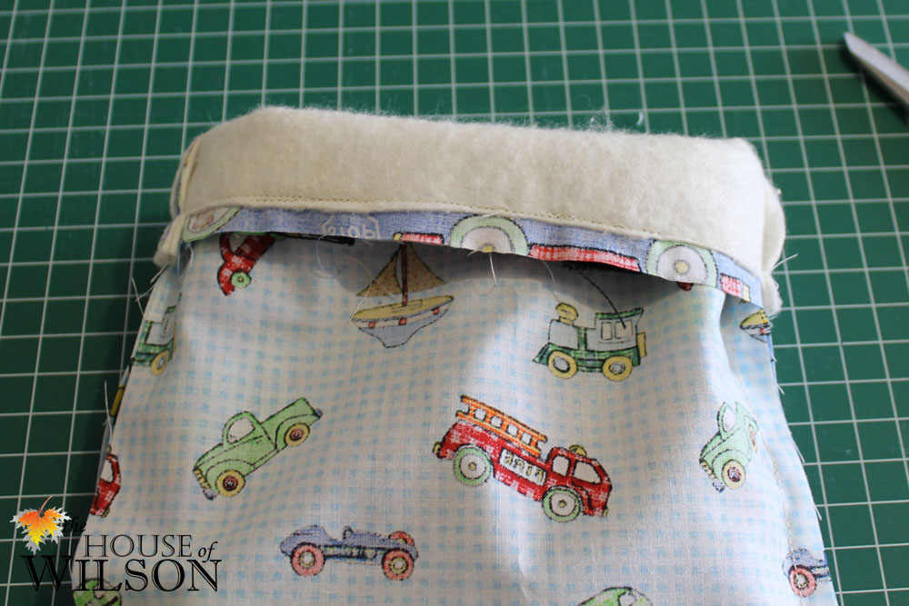 The House of Wilson Mini Book Bag Tutorial