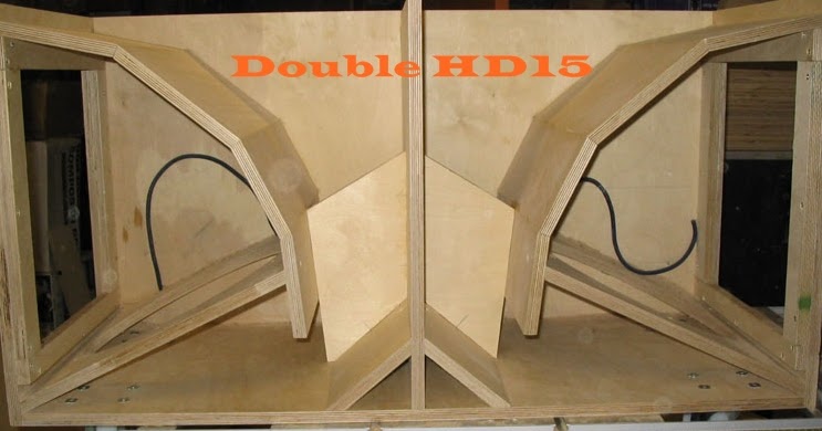 box speaker 2x15 inch