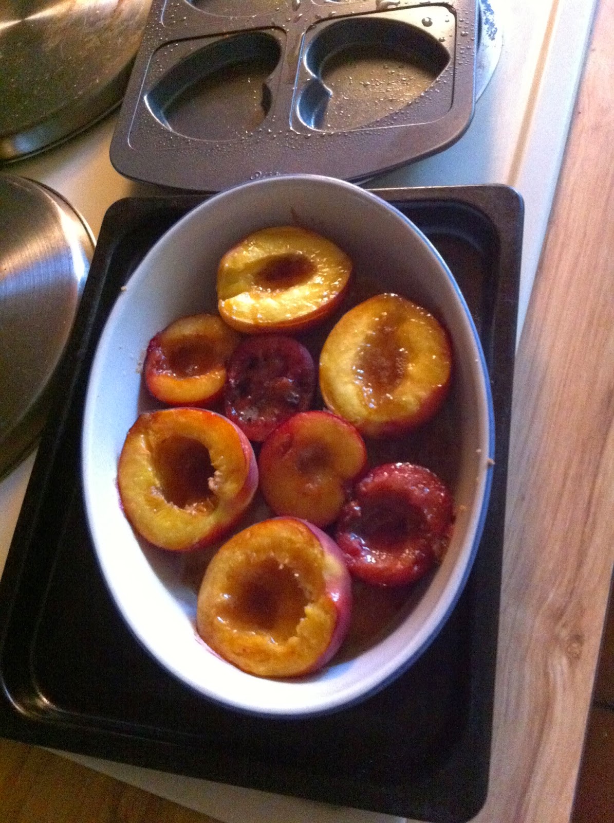 Yumzamillion Baked Peaches and Plums