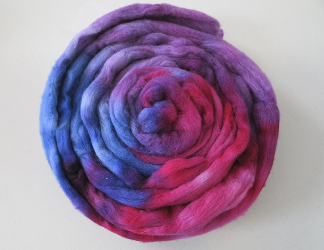 Queen Bee Fibers Dyeing Wool