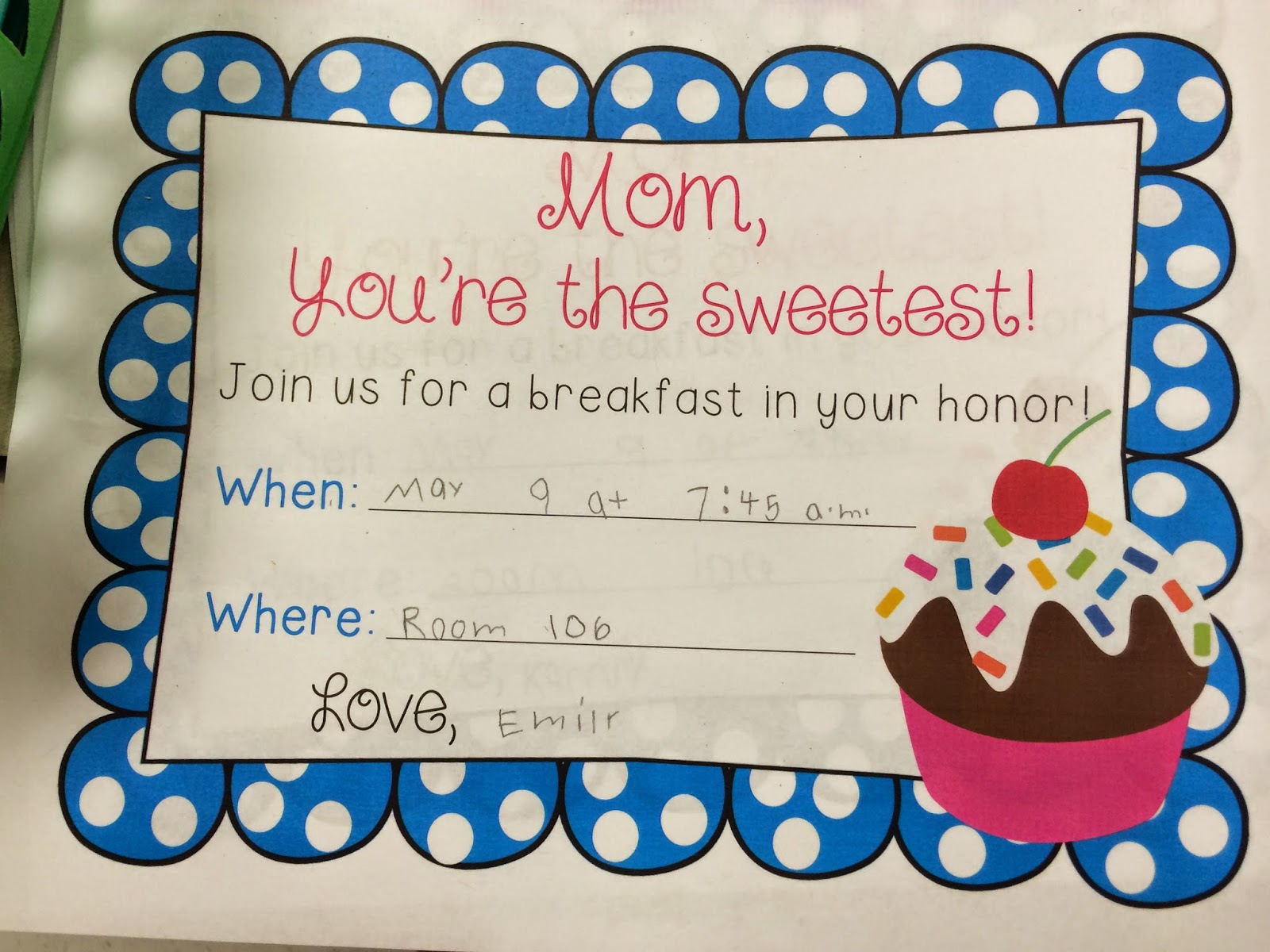Yeehaw Teaching in Texas! Muffins with Mom Ideas