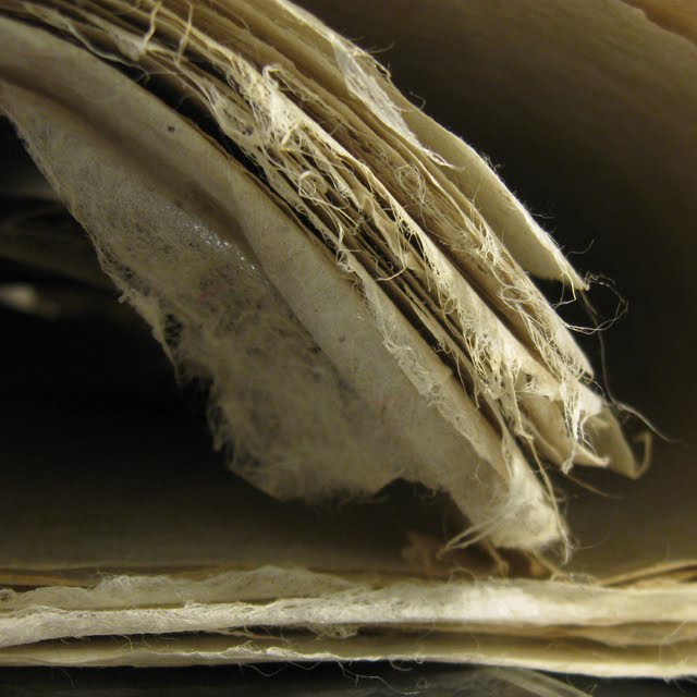 Japanese Papermaking Sculpted Light