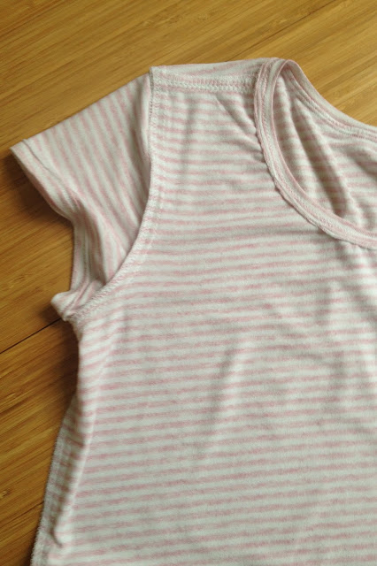 Diary of a Chain Stitcher: Striped Cotton Jersey Grainline Scout Tee