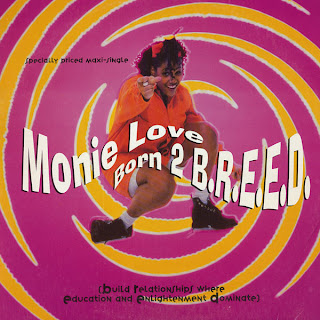 Monie Love – Born 2 B.R.E.E.D. (Vinyl) (1993) (VBR)