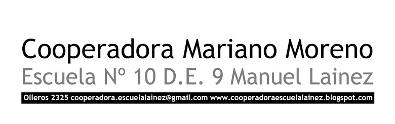 Cooperadora Mariano Moreno