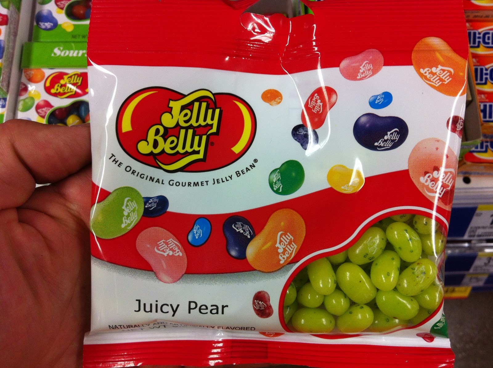 Walking The Candy Aisle Jelly Belly in the aisle