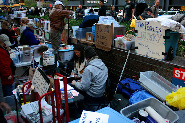 Occupy Wall Street library