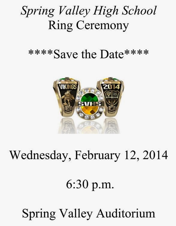 Viking Update Spring Valley High School Ring Ceremony