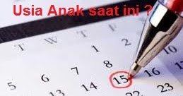 Kurikulum | Pembelajaran PAUD: Cara menghitung usia anak