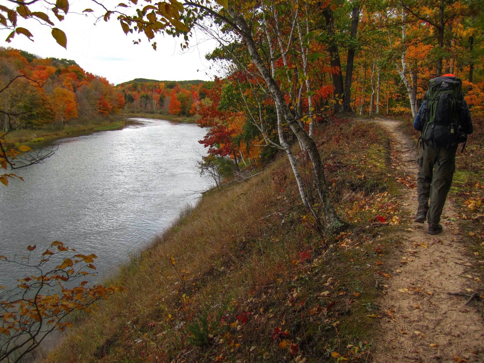 Eric�s Hikes Manistee River Trail/NCT loop October 56, 2012