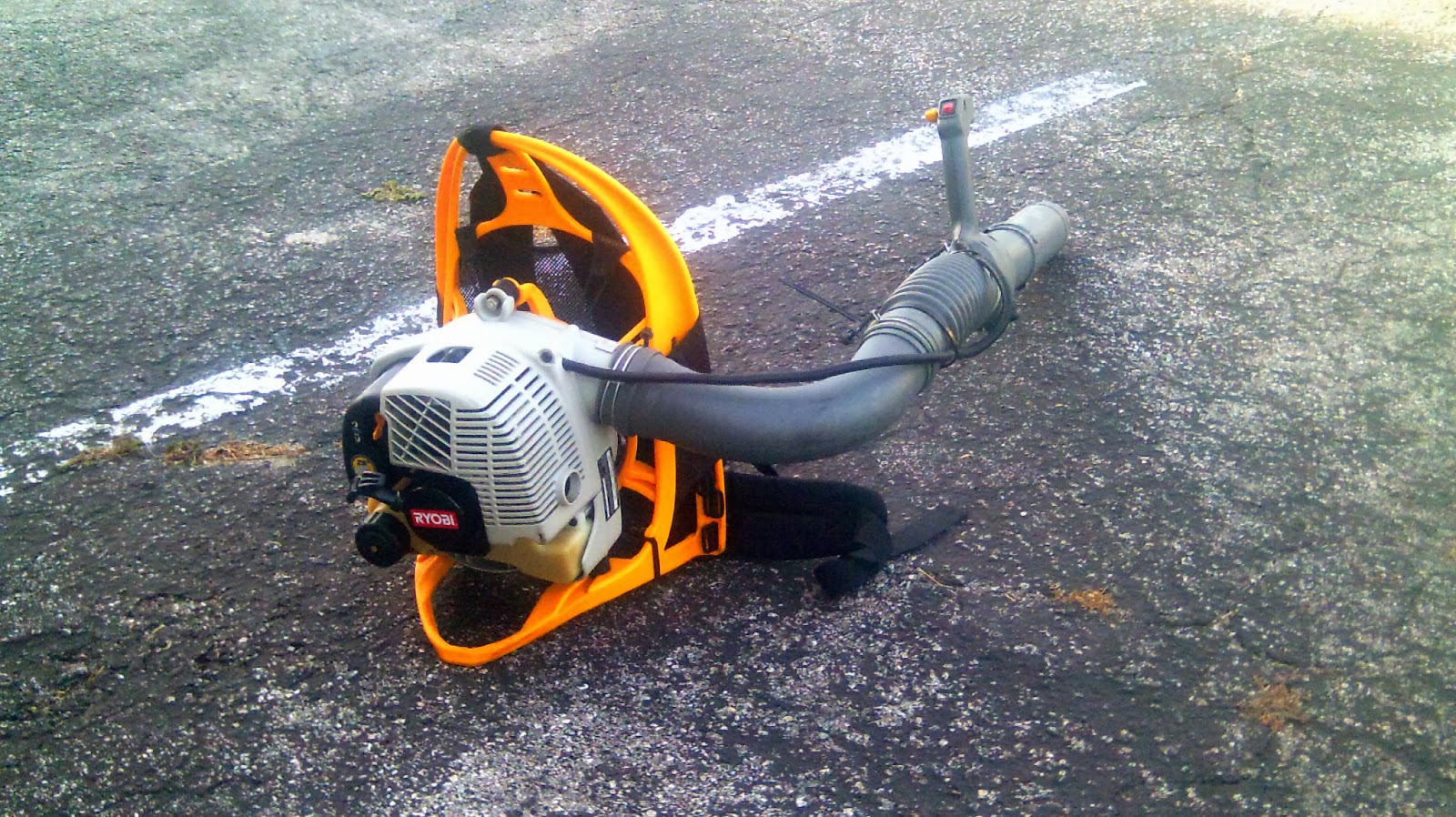 Terry's Small Engine Repair ! Ryobi Back Pack Blower Brand New