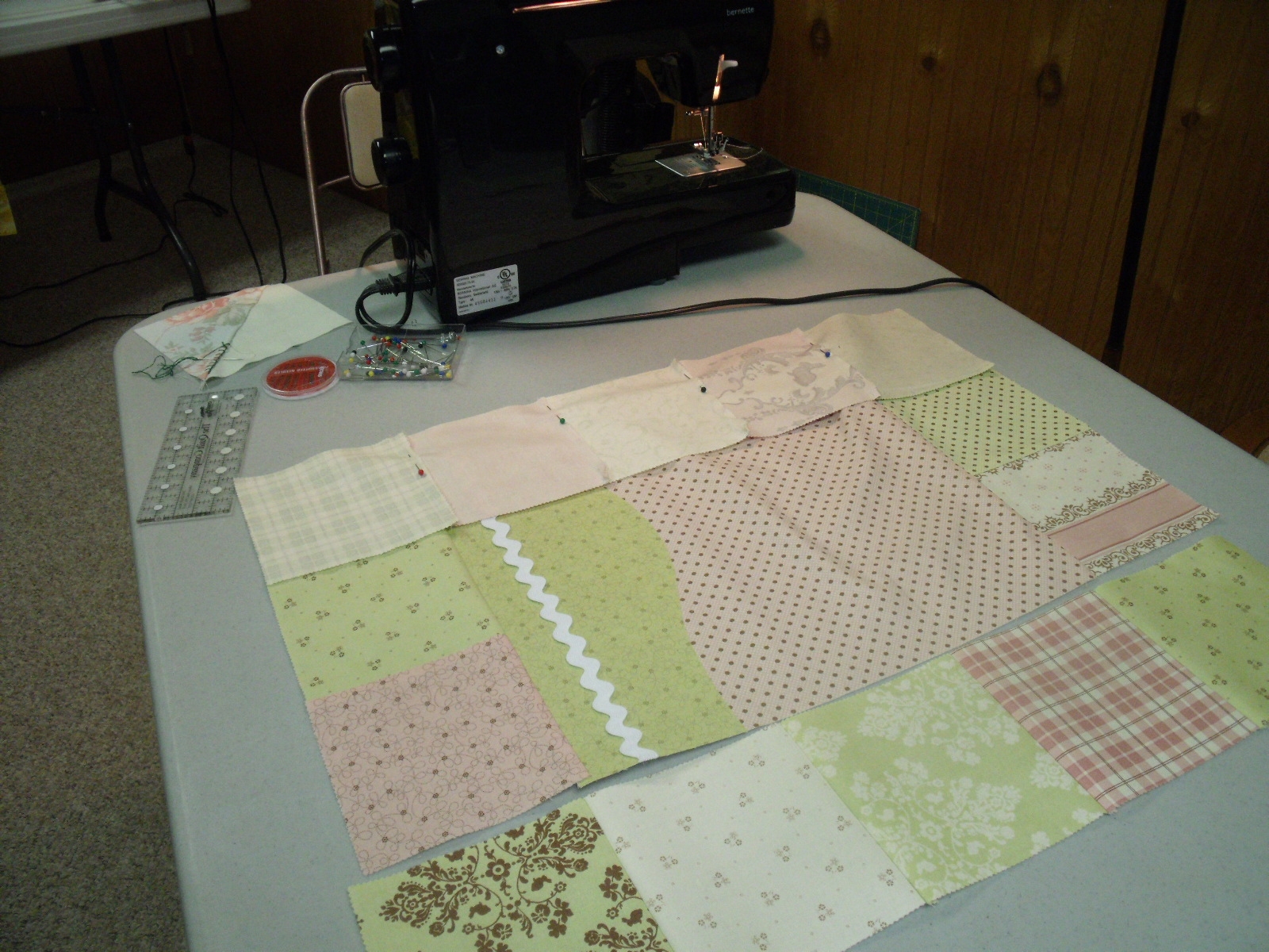 Dandelion Wishes Learning to Quilt