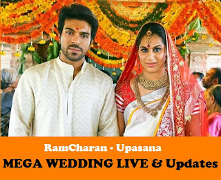 Ram Charan – Upasana Mega Wedding Full Videos