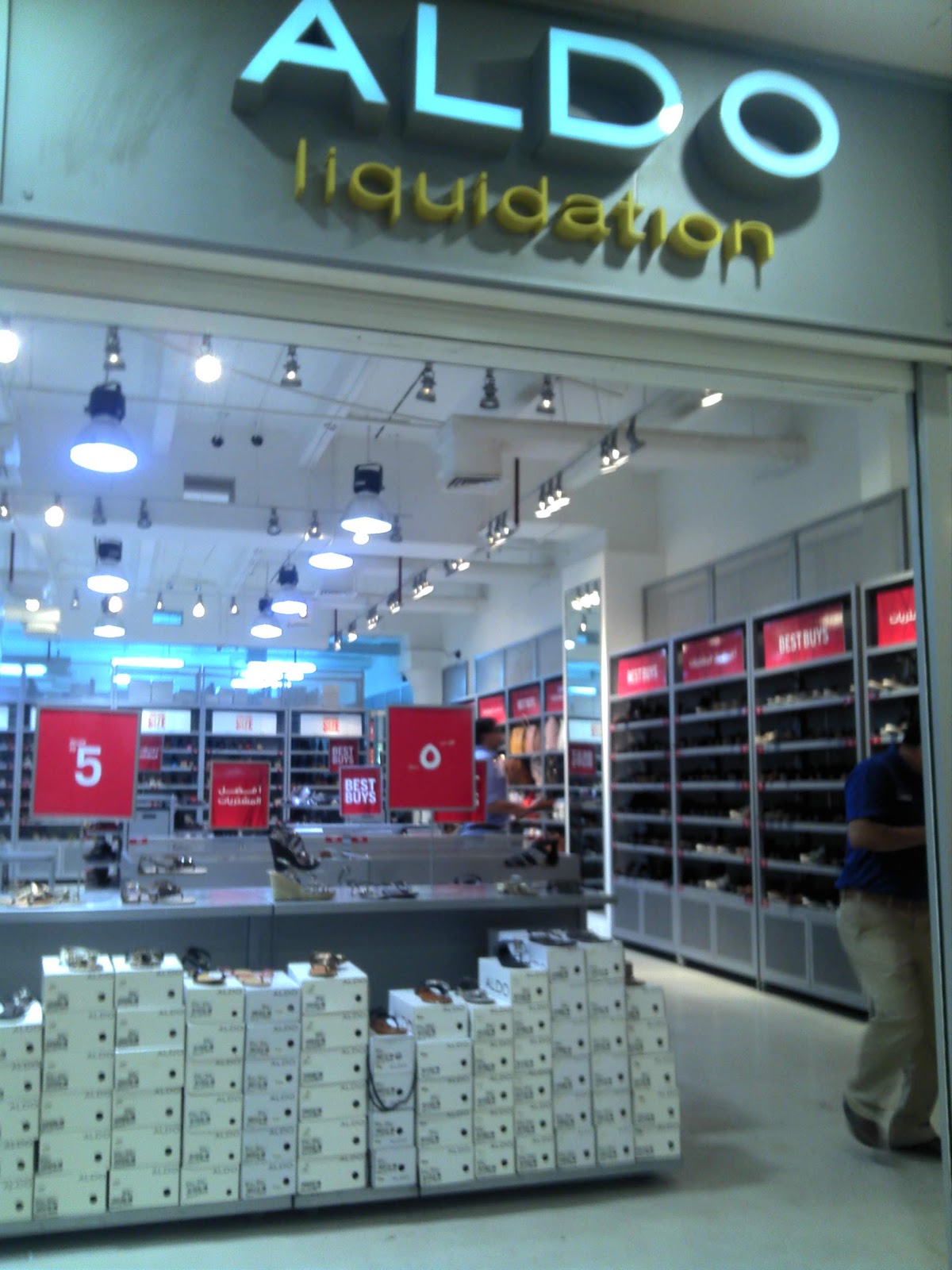 Wisemummy81 BEST BUY ALDO Liquidation Store in KUWAIT