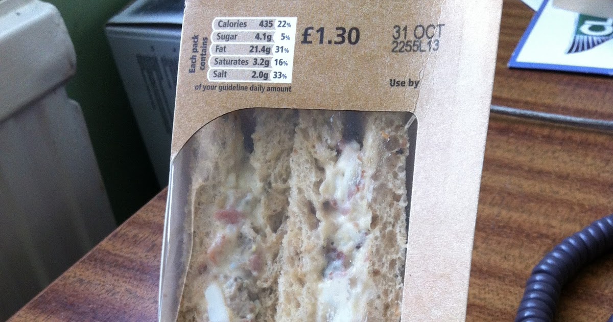 The Fry up Inspector Tesco Breakfast sandwich