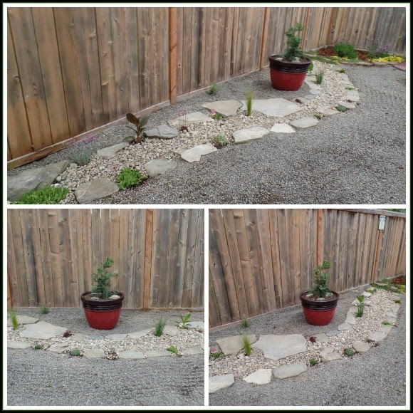 April's Homemaking: Dry River Bed Project and Earth Day in the Garden