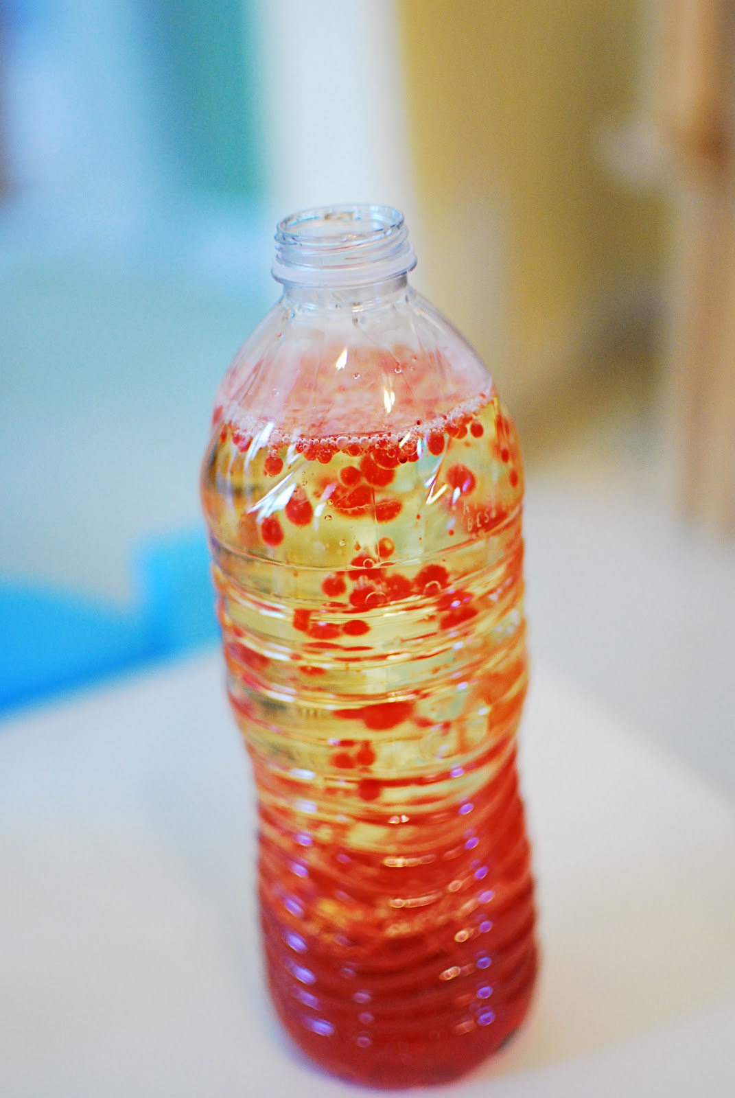My Shadow In Time: Preschool Fun: DIY Lava Lamp