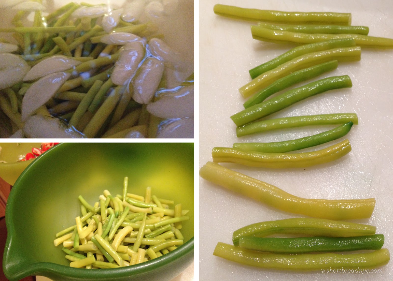 SHORTBREAD Yellow Bean & Cherry Tomato Salad with Creamy Dressing