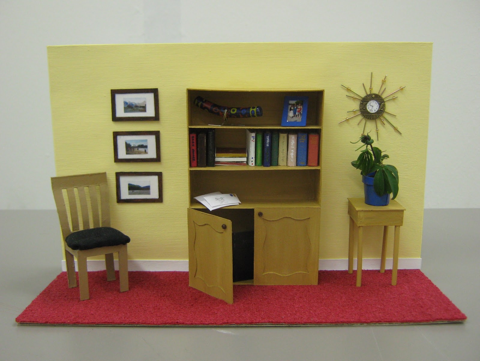 The CraftArty Kid (Old blog) Miniature room
