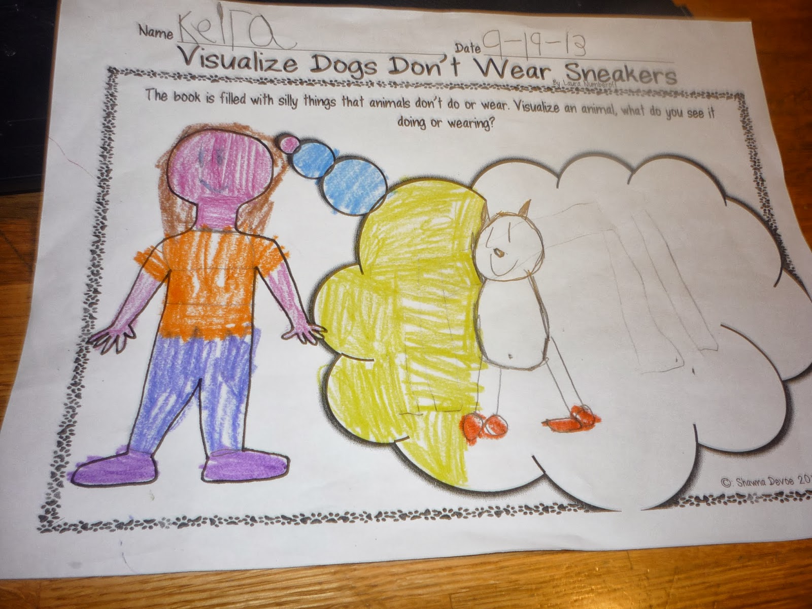 The Very Busy First Graders Aliens Love Underpants! and Visualization