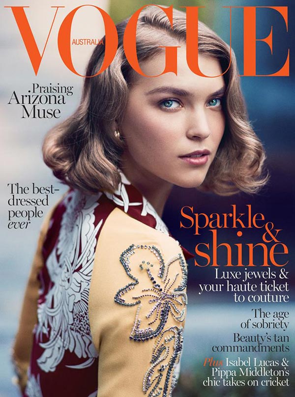 Vogue Australia december 2013 cover