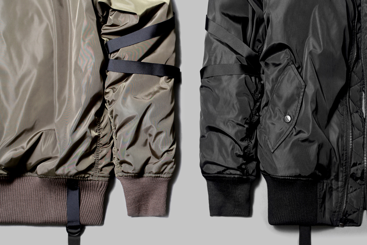 TODAYSHYPE Stampd Strapped Bomber Jacket