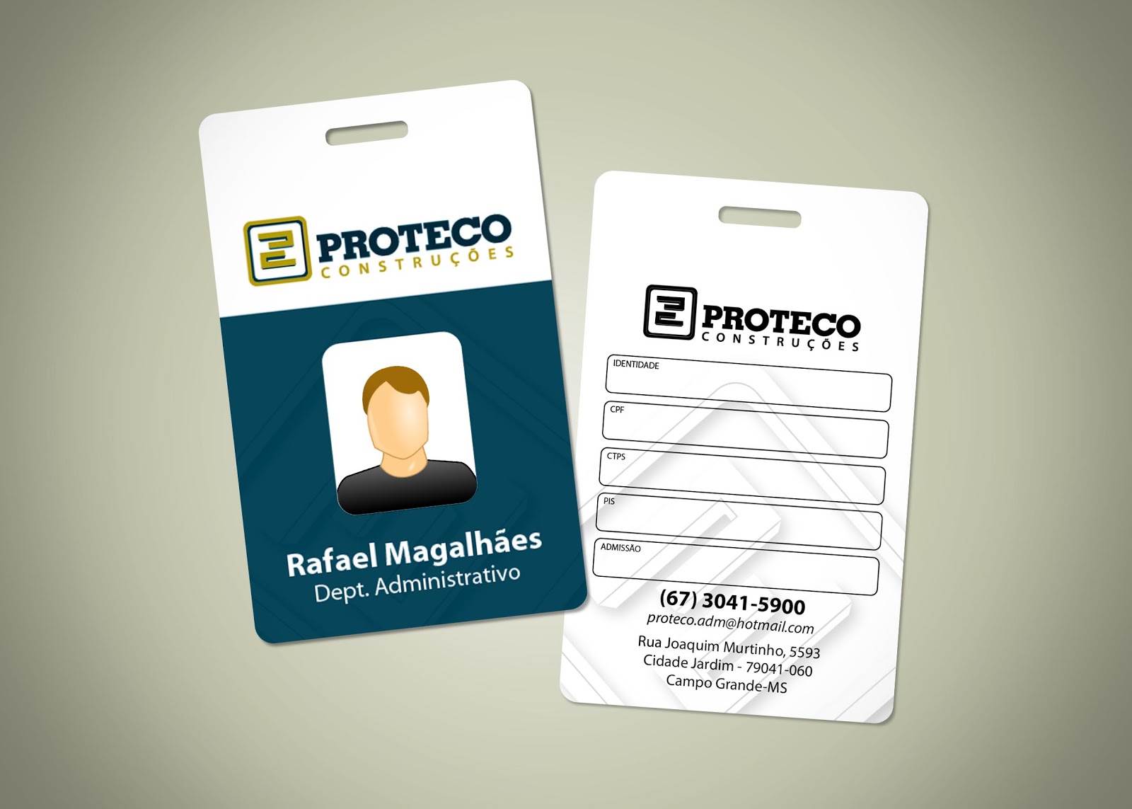 BRUNO MONGES PROTECO REDESIGN DE LOGOMARCA