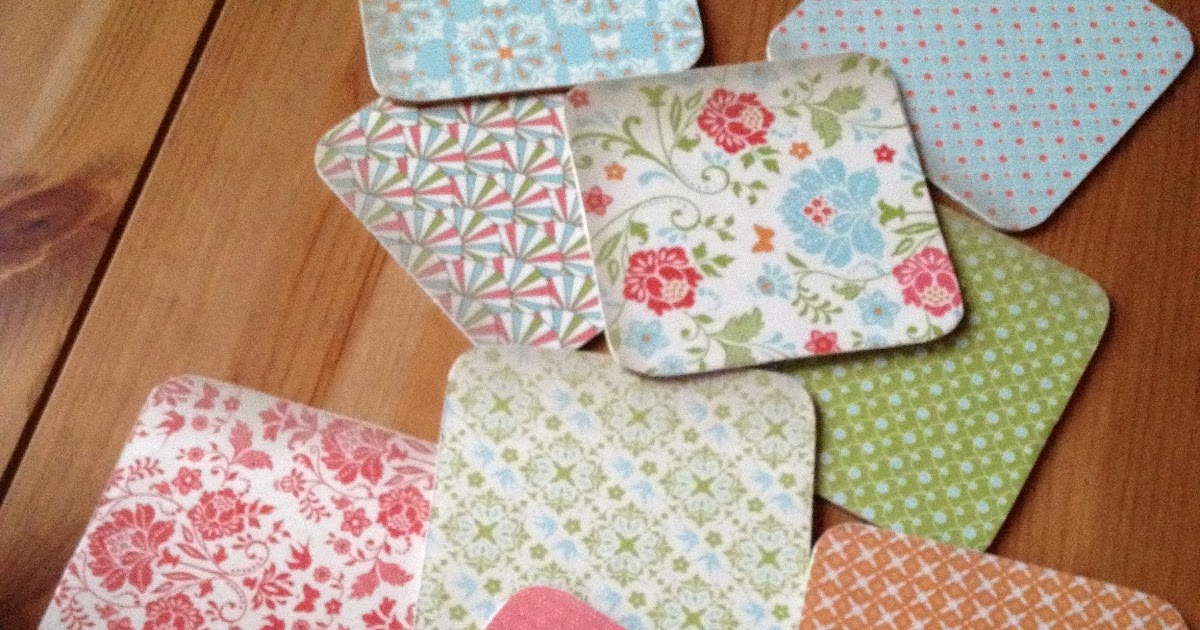 My Cards and Crafts Coasters