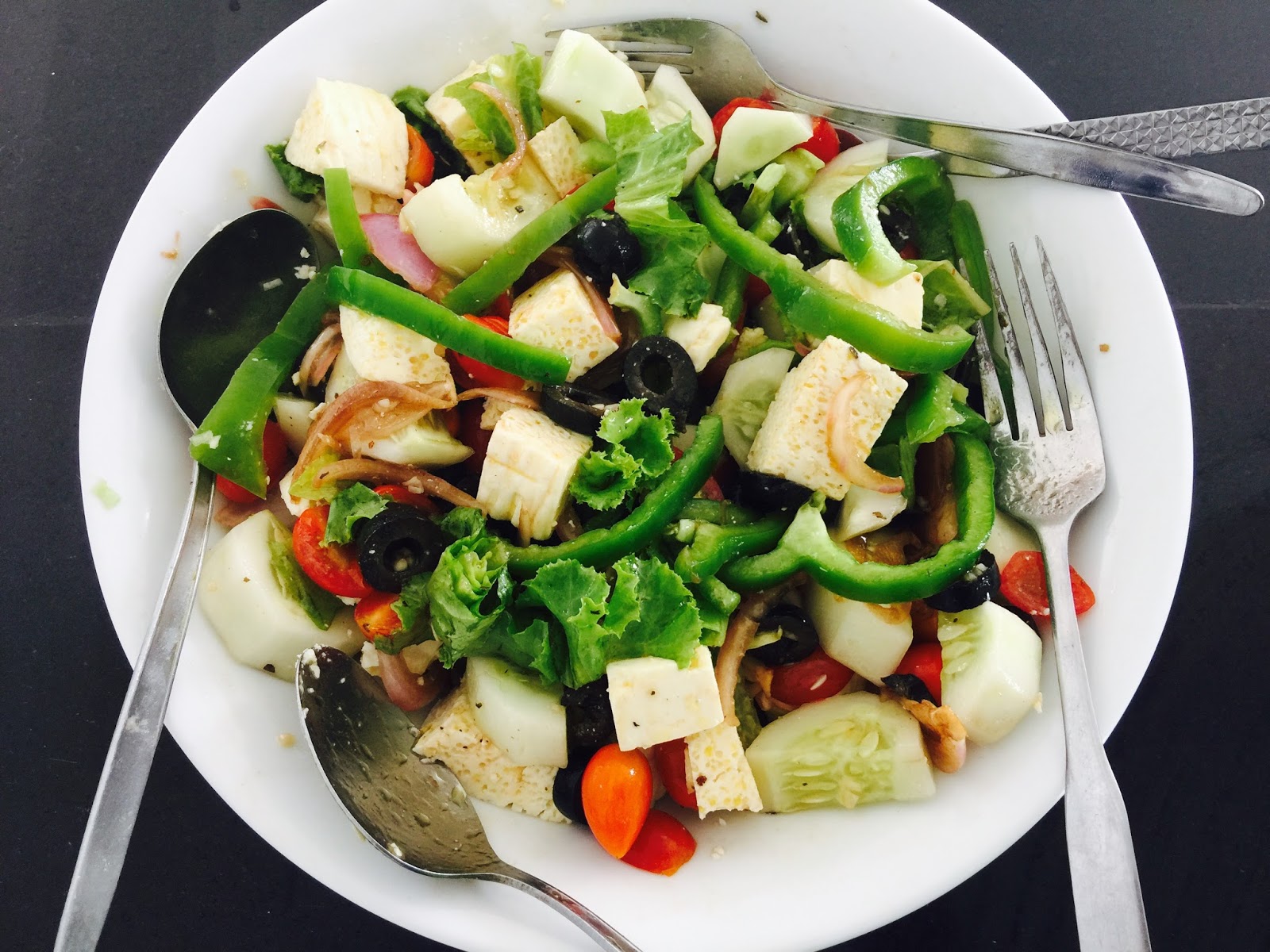 Delicacies from a Dhakaite Bengali Greek Salad Video Recipe