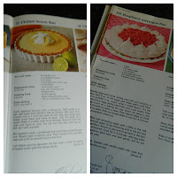lemon flan, raspberry meringue, recipe, cook book, 