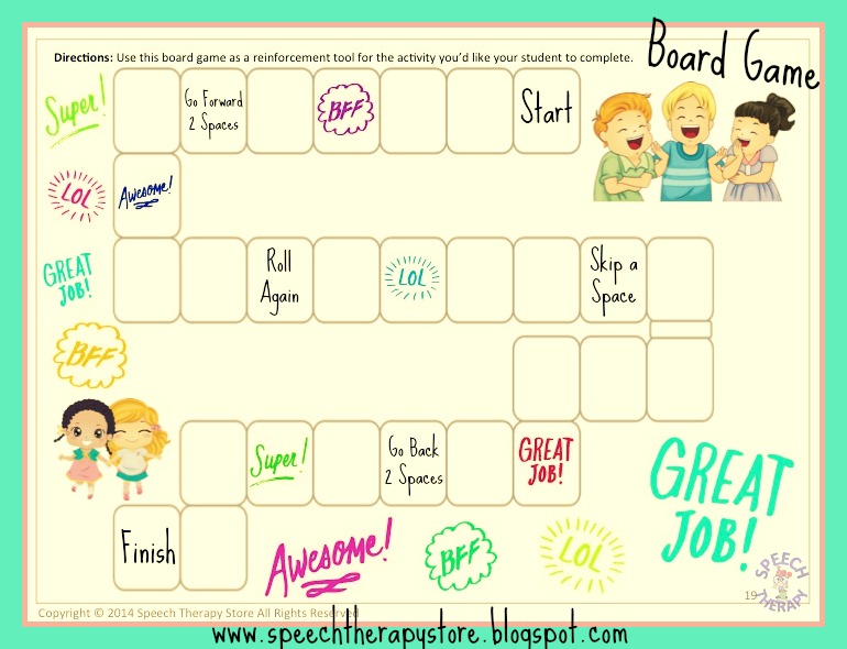 Speech Therapy Reinforcement Games for Therapy