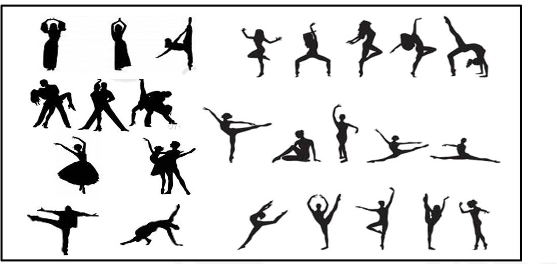 Imagen de silueta de danza - Imagui