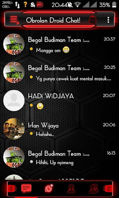 Droid Chat! v4.7.04 Tron Evolution Series Based BBM Official v2.9.0.45