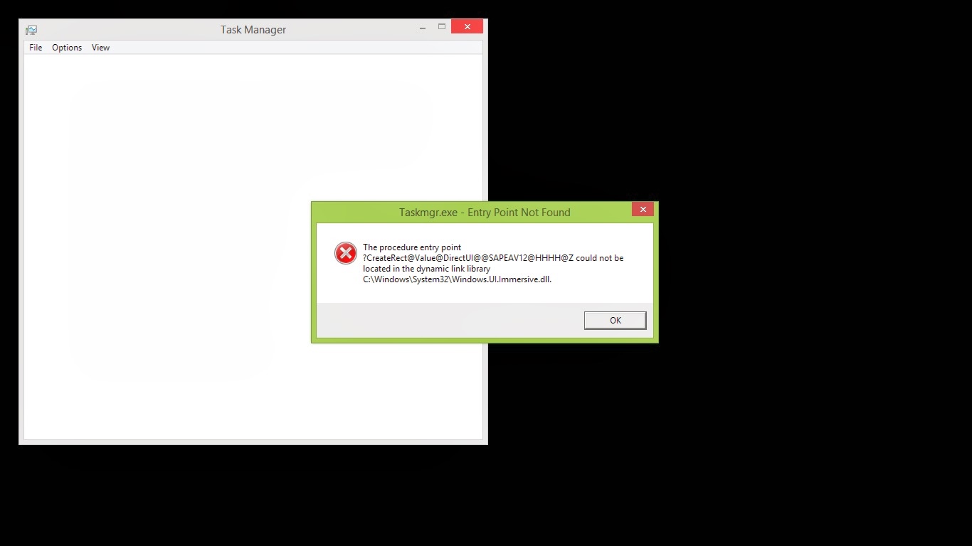 dimasalfaridzi.me Mengatasi Blank Screen Setelah Upgrade Windows 8.1