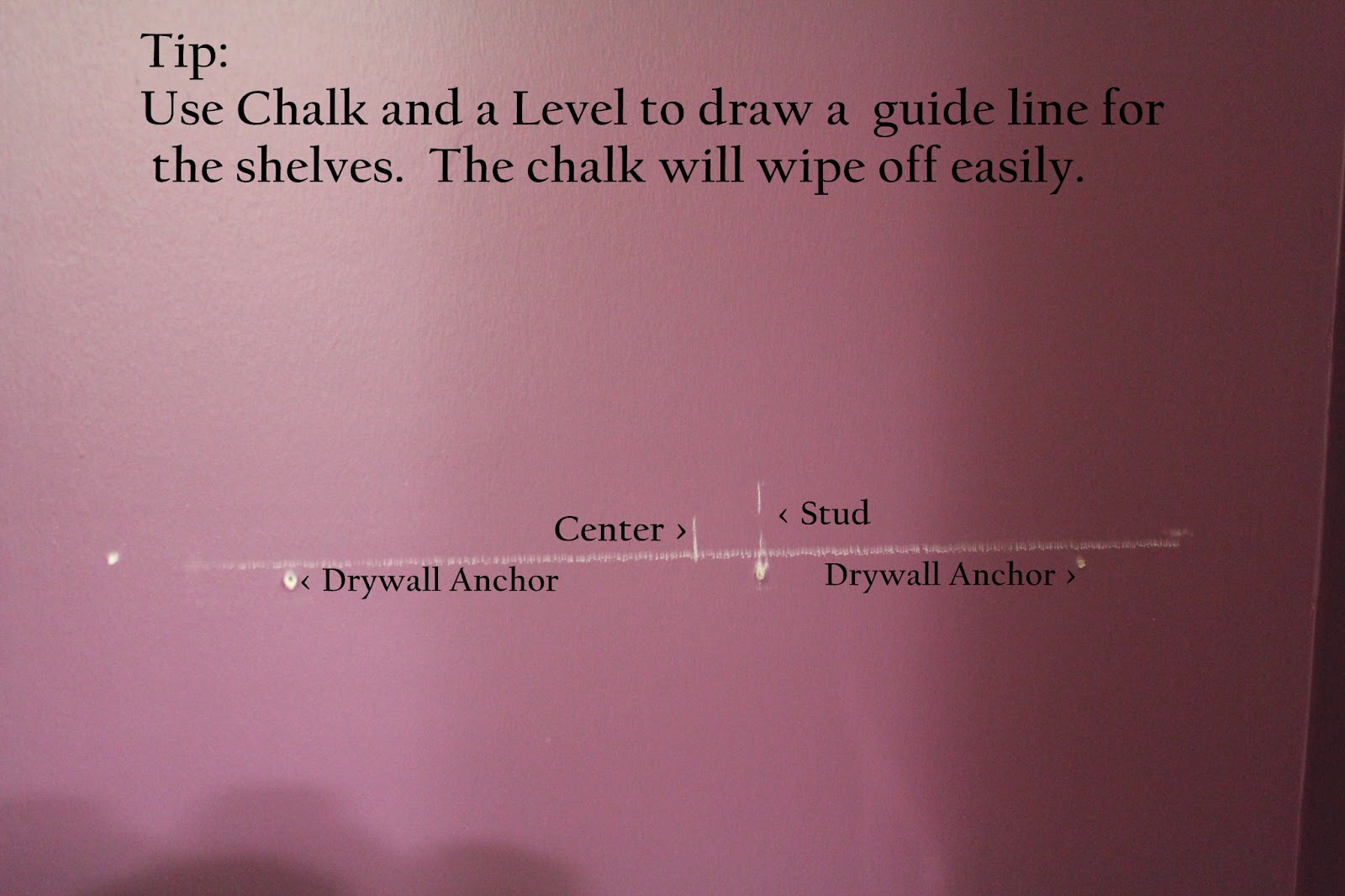 Callie's Crafts How to Build and Hang 24" Floating Shelves