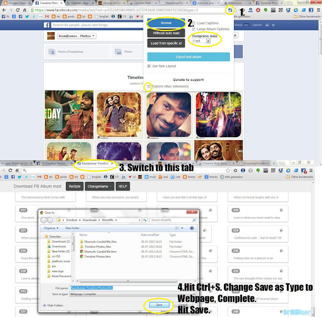 How to download all photos from a Facebook Album at once Droidiser