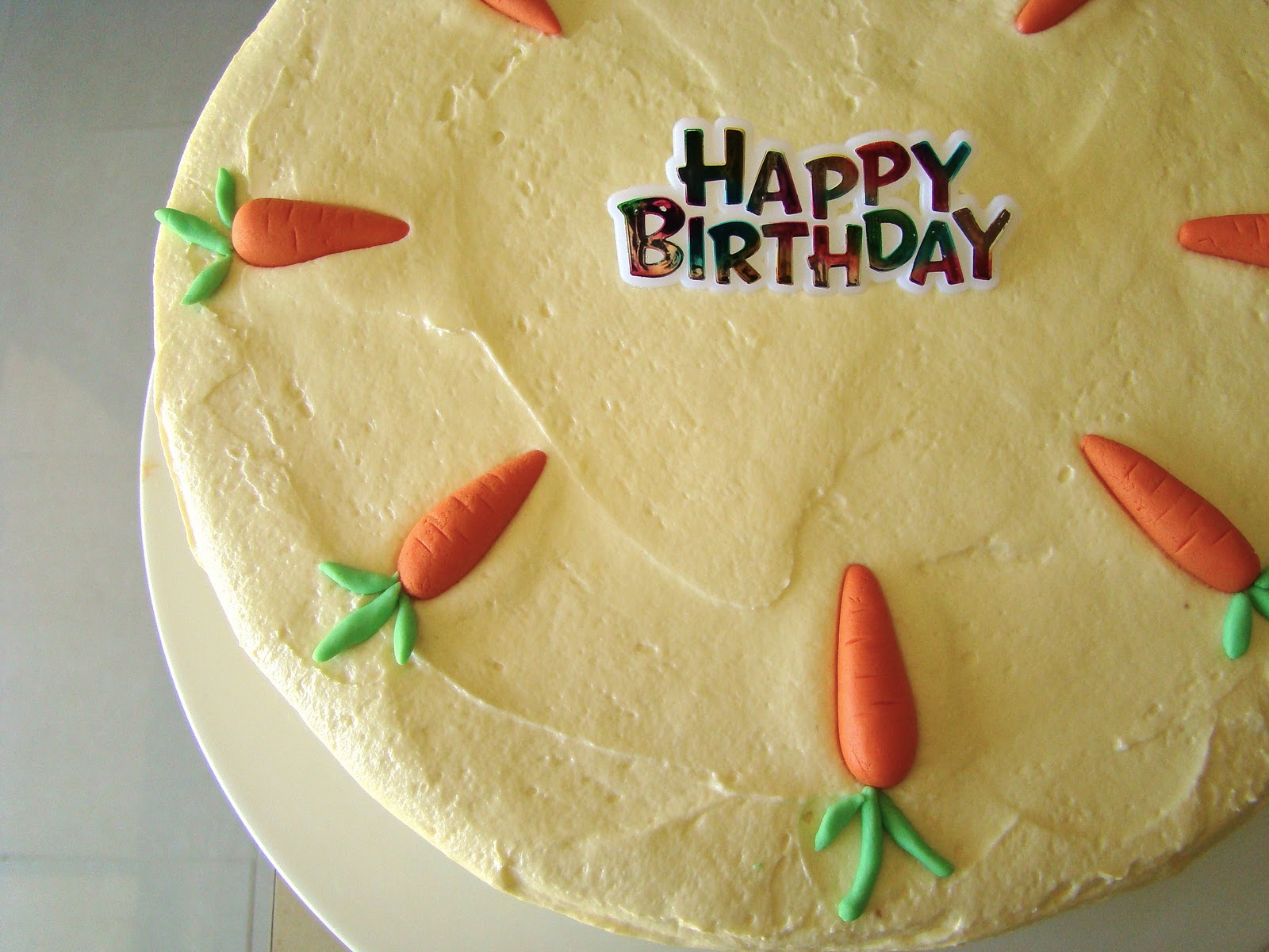 Fondant Carrot