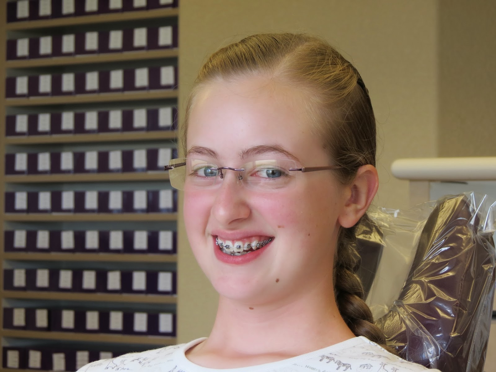 Johnstown Albertsons Emily getting braces!