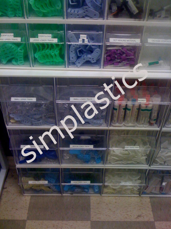 Plastic Storage Bins Dental Bins Storage Solutions for Dentists