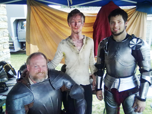 knights with Paul Cram