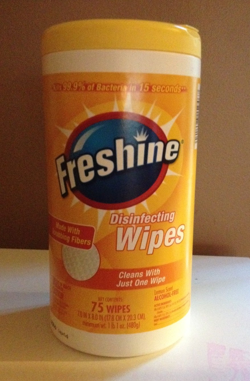 The Budget Reviews Good and Clean Disinfecting Wipes (Dollar Tree