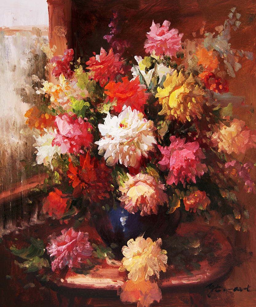 gypsies & kerosene Flower Oil Paintings