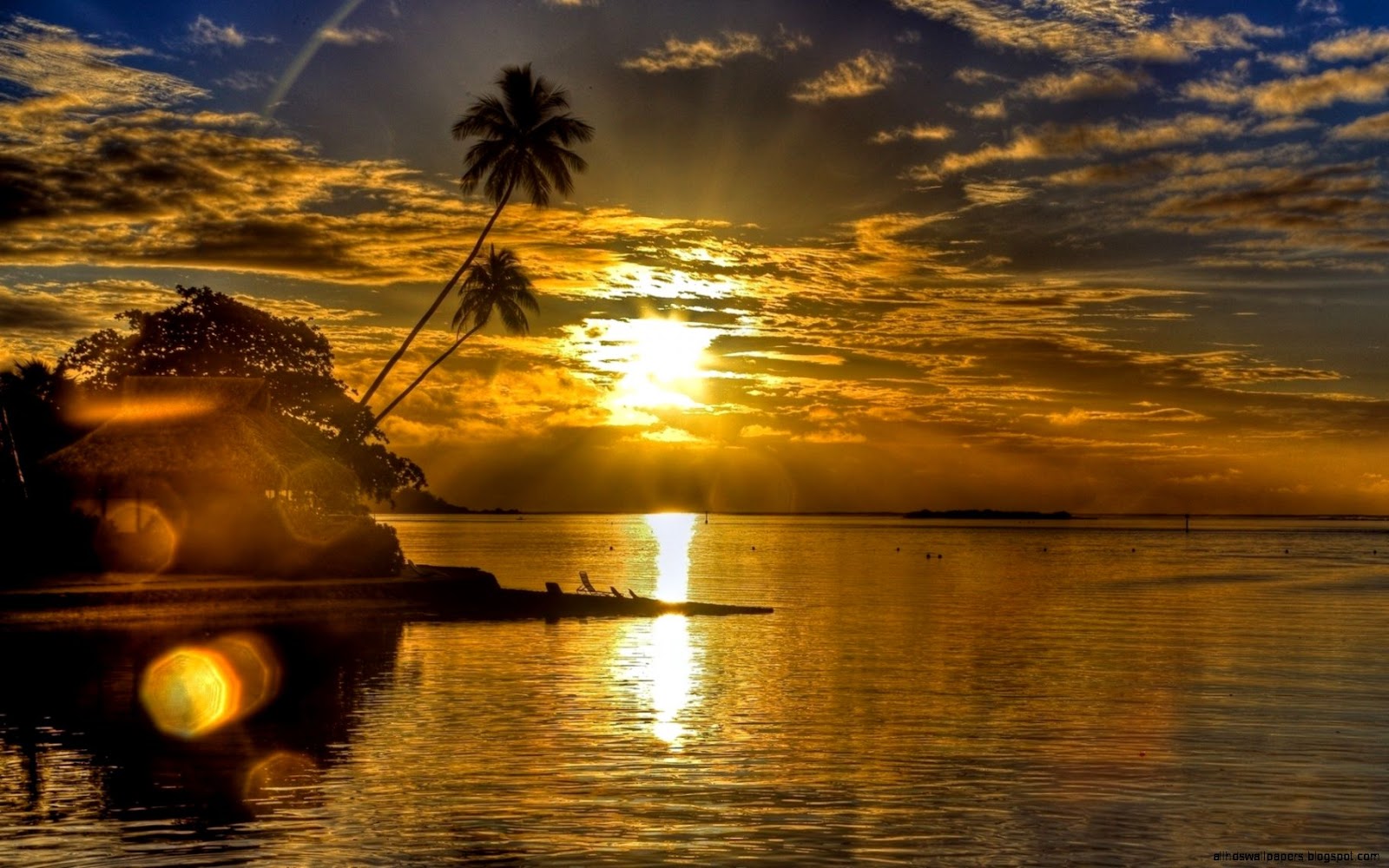 Tropical Beach Sunrise Tropical Beach Sunrise