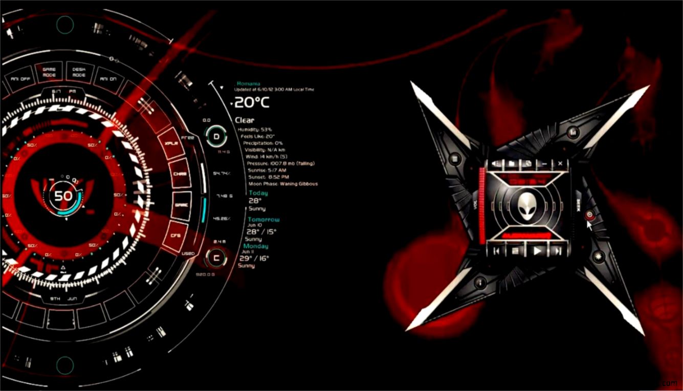 Alienware 3D Theme For Windows 7 Alienware 3D Theme For Windows 7