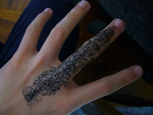 finger tattoo designs. Finger Tattoos Designs
