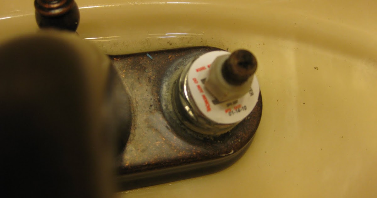 Homeowners and DIYers Calcium deposits on bathroom faucet